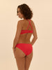 Radieuse Half Cup Bra - Flamingo Red
