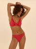 Radieuse Tanga - Flamingo Red