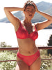 Radieuse Bikini Brief - Flamingo Red