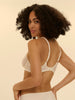 Radieuse Underwire Plunge Bra - Natural