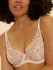 Radieuse Underwire Plunge Bra - Natural