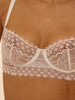 Radieuse Half Cup Bra - Natural