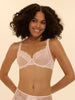 Reve Square Neck Full Cup Bra - Sakura Pink