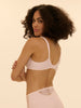 Reve Square Neck Full Cup Bra - Sakura Pink