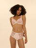 Reve Square Neck Full Cup Bra - Sakura Pink