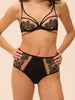 Romance Culotte Brief - Black Tattoo