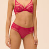 Romance Shorty Brief - Cranberry