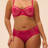 Romance Shorty Brief - Cranberry
