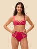 Romance Culotte Brief - Cranberry