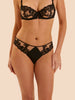 Saga Bikini Brief - Black Tattoo