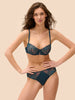 Saga Half Cup Bra - Prestige Blue