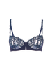 Saga Half Cup Bra - Sapphire Blue