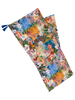 Calypsa Cotton Dobby Trim Sarong - Flowers Print