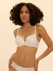 Subtile 3D Plunge Contour Bra - Natural