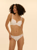 Subtile 3D Plunge Contour Bra - Natural