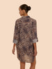 Wildora Cotton Voile Painter Shirt - Animal Print