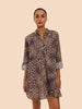 Wildora Cotton Voile Painter Shirt - Animal Print