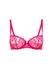 Wish Half Cup Bra - Ombre Red