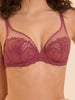 Wish Full Cup Plunge Bra - Santal Pink