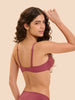 Wish Full Cup Plunge Bra - Santal Pink
