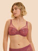 Wish Full Cup Plunge Bra - Santal Pink