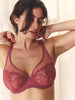 Wish Full Cup Plunge Bra - Santal Pink
