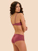 Wish Triangle Push Up Bra - Santal Pink
